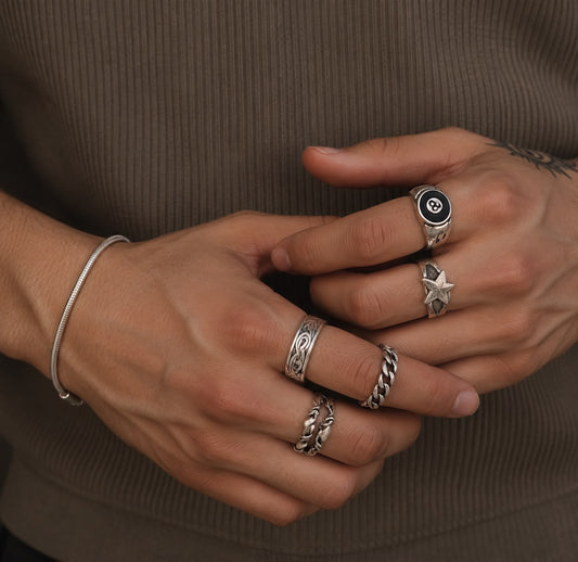 Shadow Rings - Set Of 5