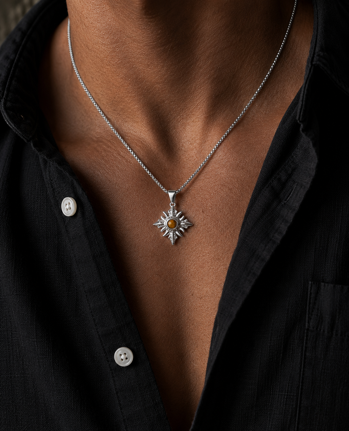 Solar Compass Pendant
