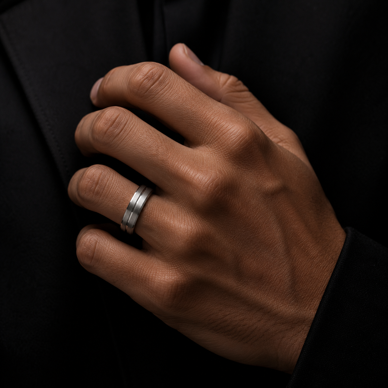 Pulse Groove Ring