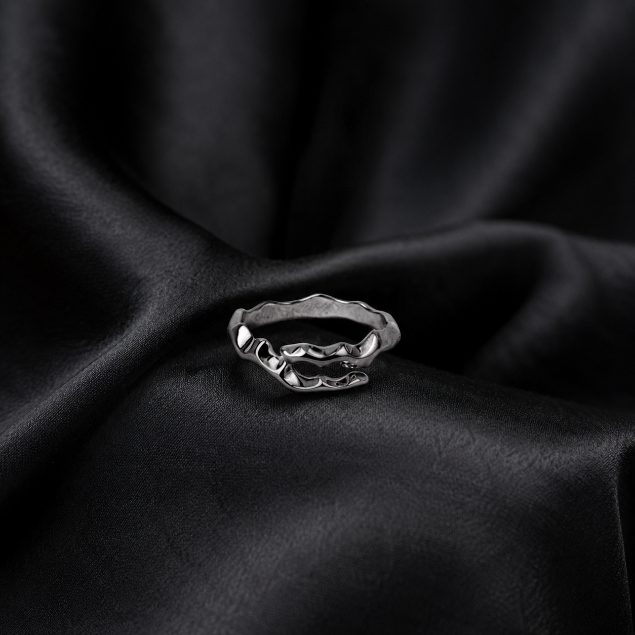 Molten Wave Ring