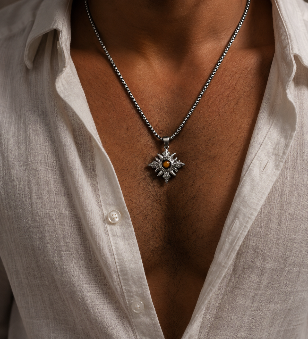 Solar Compass Pendant