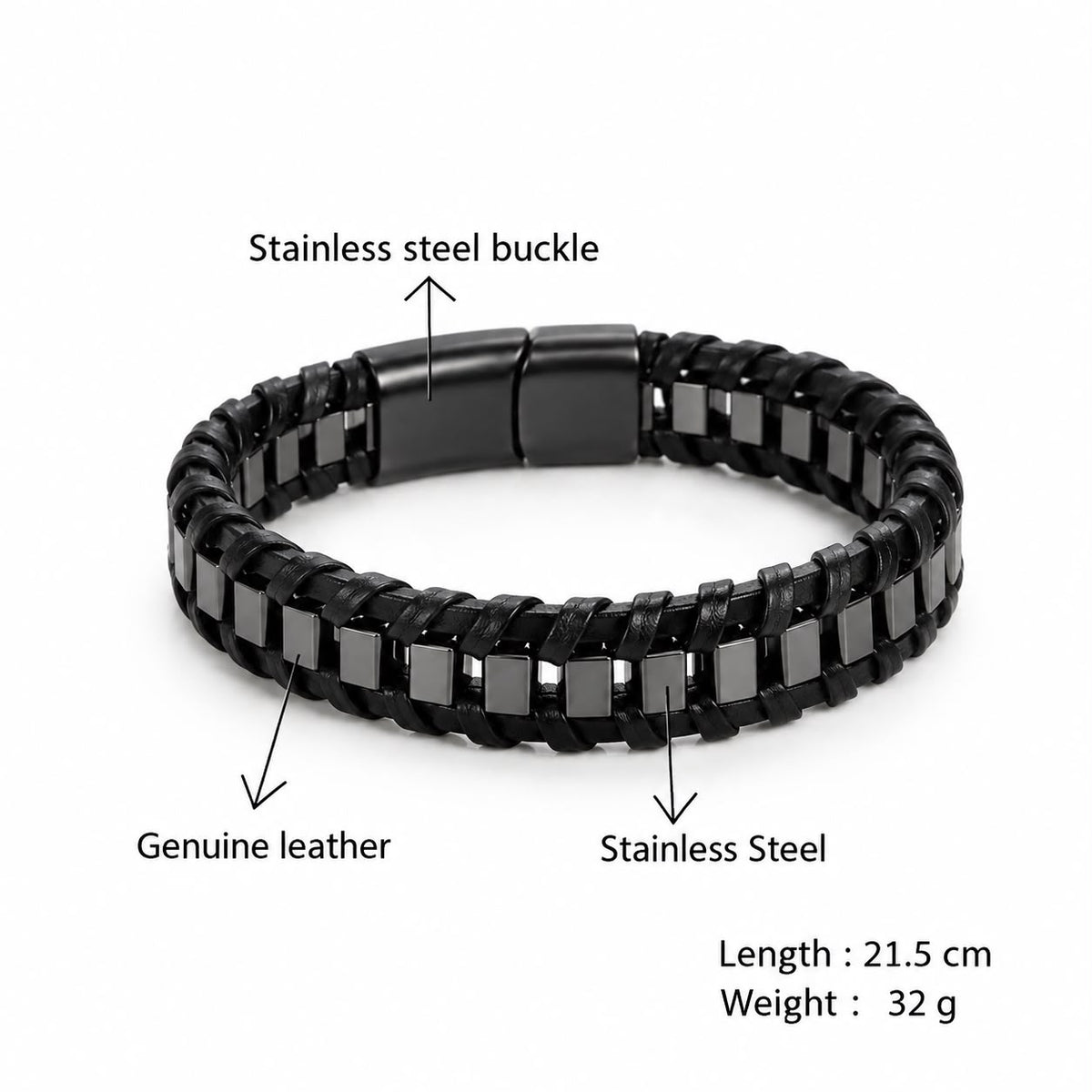Carbon Edge Bracelet
