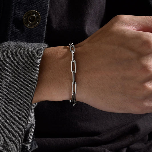Steel Horizon Bracelet