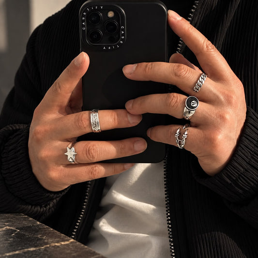 Shadow Rings - Set Of 5