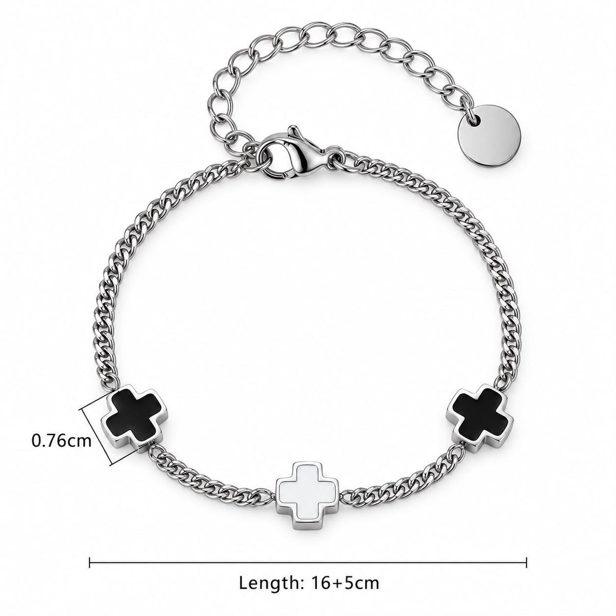 Trinity Charm Bracelet