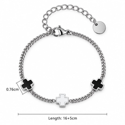 Trinity Charm Bracelet