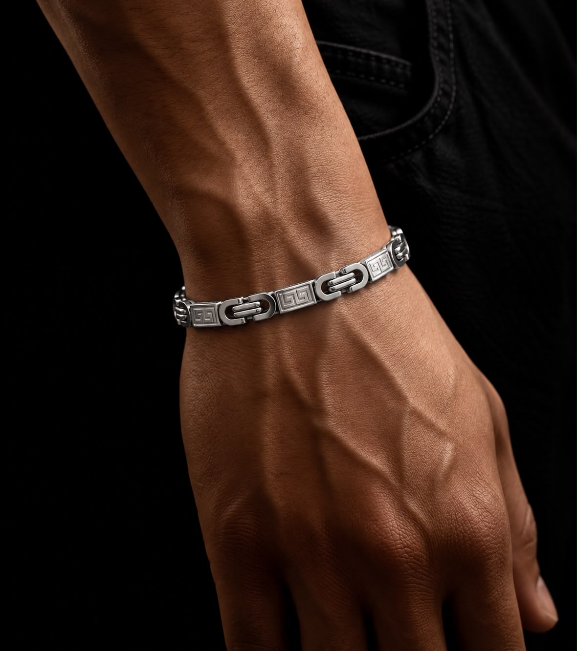 Roman Link Bracelet