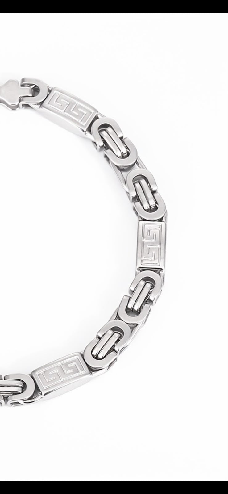 Roman Link Bracelet